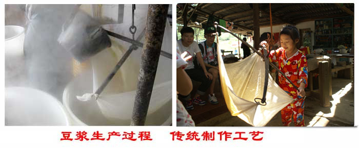 豆?jié){的傳統(tǒng)過濾篩分方式。